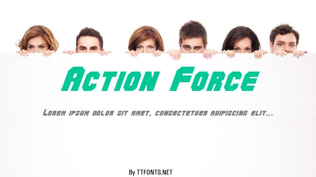 Action Force example